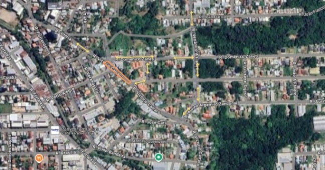 Durante a execução, os motoristas poderão utilizar as rotas alternativas, que estarão sinalizadas. (Foto: Reprodução)
