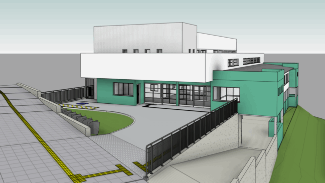 Publicada empresa vencedora da licitação para a construção da UBS Vila Romana. Imagem Projeto UBS Vila Romana. Divulgação Prefeitura de Caxias do Sul,