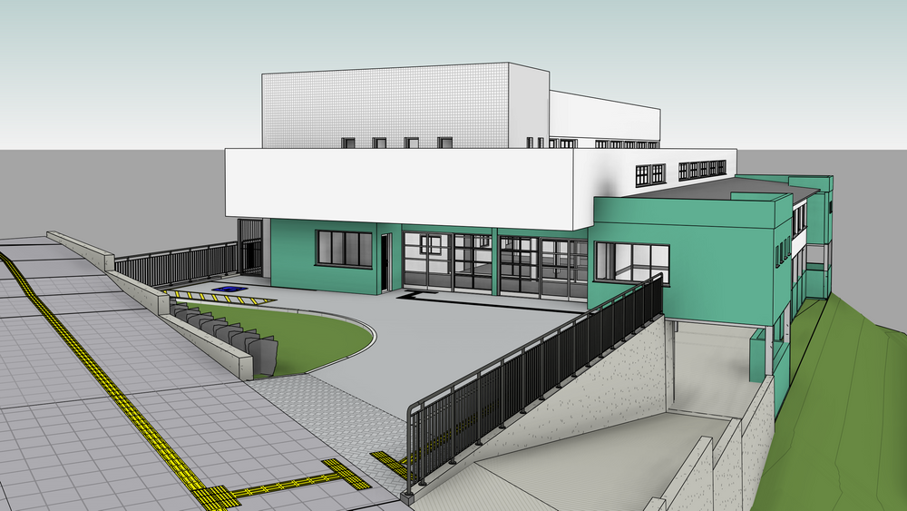 Publicada empresa vencedora da licitação para a construção da UBS Vila Romana. Imagem Projeto UBS Vila Romana. Divulgação Prefeitura de Caxias do Sul,