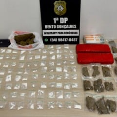 Mãe e filha são presas por armazenar drogas para esquema de tele-entrega em Bento Gonçalves