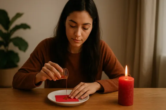 Simpatia com mel e papel vermelho para atrair um novo amor