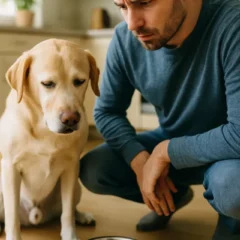 O que fazer se o pet vomita ração com frequência e sem motivo claro