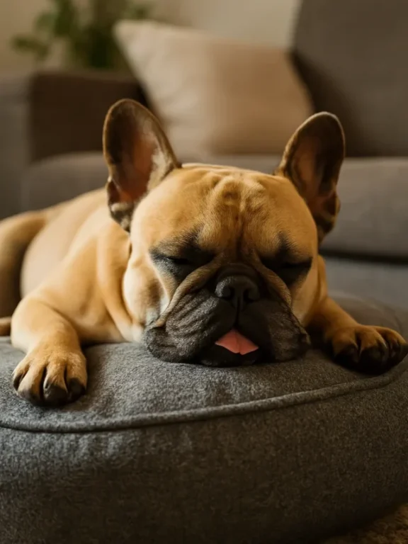 Saiba porque o bulldog francês ronca tanto e solta pum com frequência