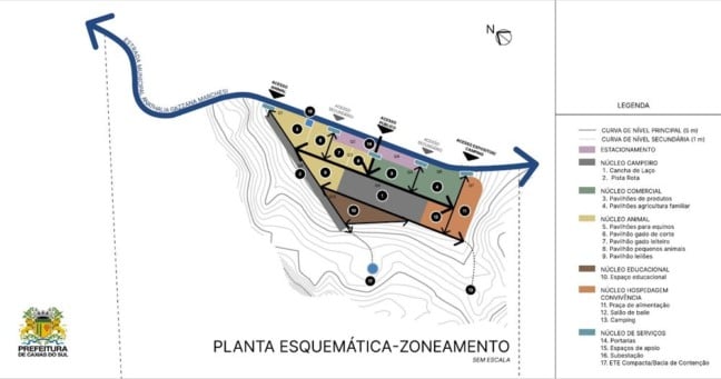 Instalação do Parque Rural tem primeira etapa definida em Caxias do Sul