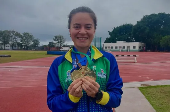 Hélen Spadari conquista três ouros no Paraná e garante vaga no Troféu Brasil de Atletismo