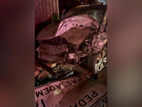 Em São Sebastião do Caí, uma pessoa morreu e duas ficaram feridas. (Foto: Bombeiros Voluntários de São Sebastião do Caí)