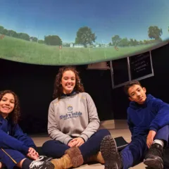 Alunos do Colégio Madre Imilda conquistam ouro e prata na Olimpíada Brasileira de Astronomia e Astronáutica. Foto: Velaine Rodrigues/Divulgação.
