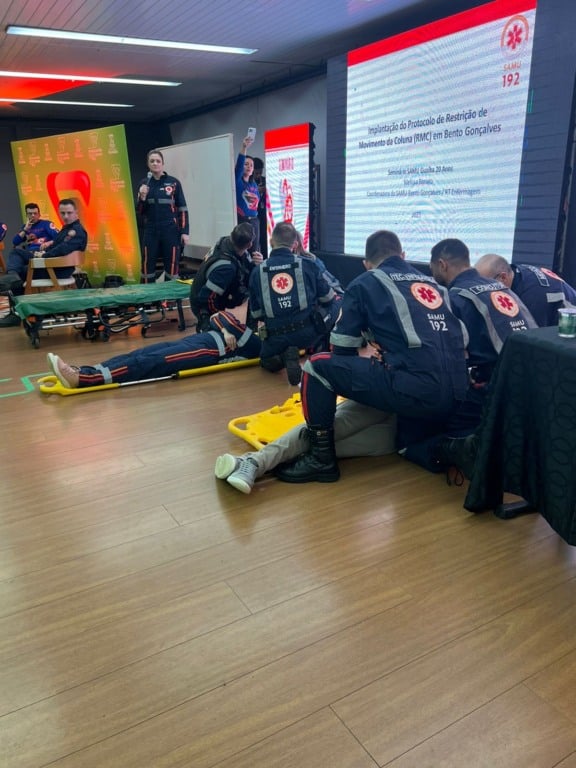 Samu de Bento Gonçalves conquista 1º lugar em competição estadual de reanimação
