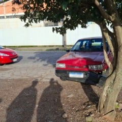 colisão perseguição