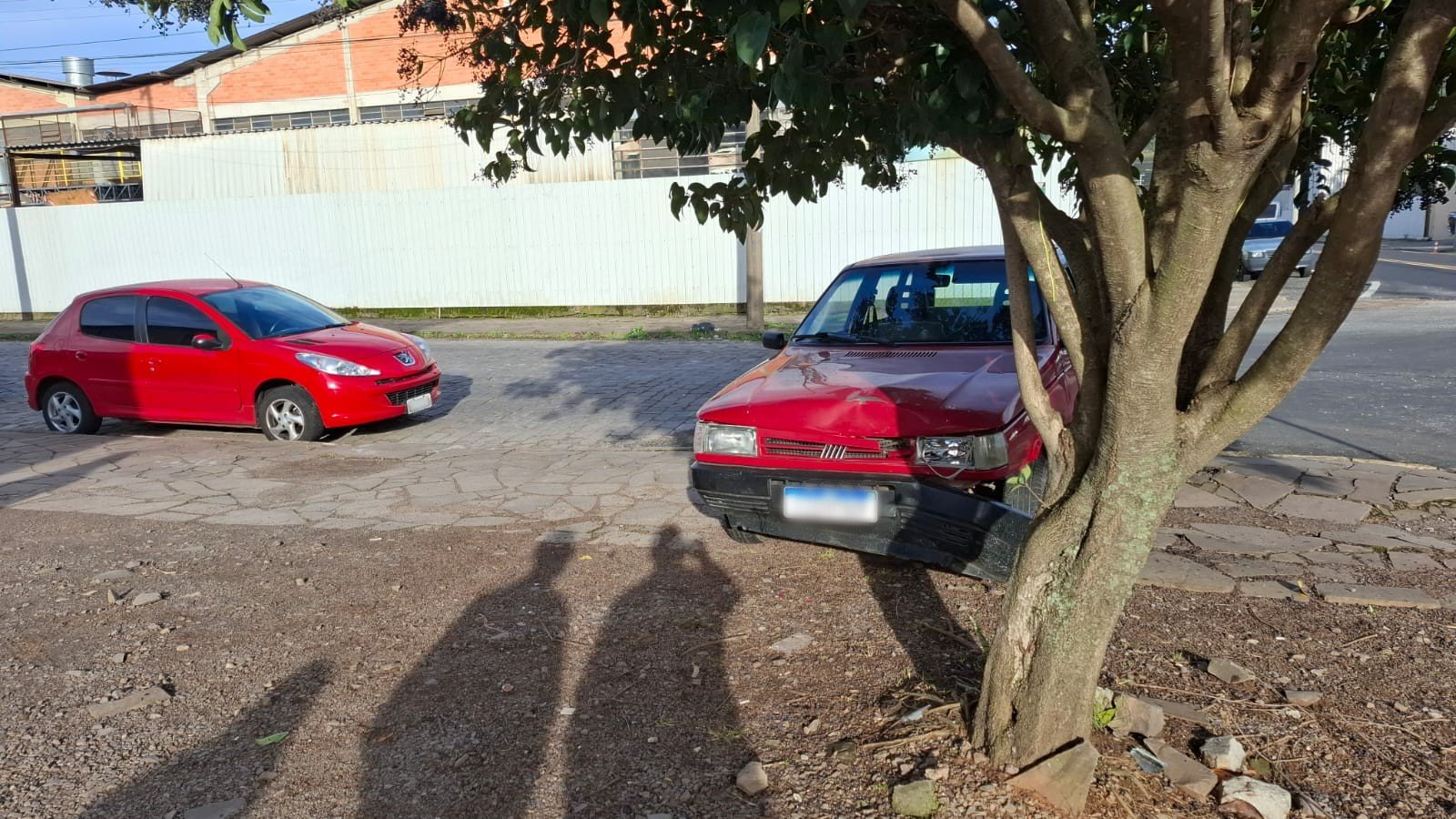 colisão perseguição