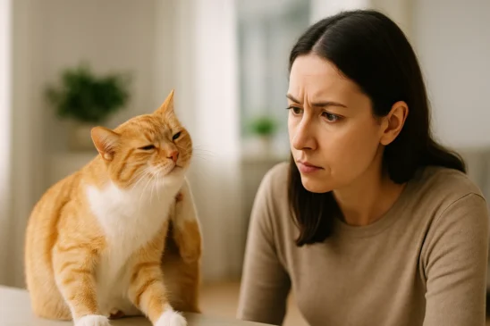 5 sinais de que seu gato pode estar com alergia alimentar
