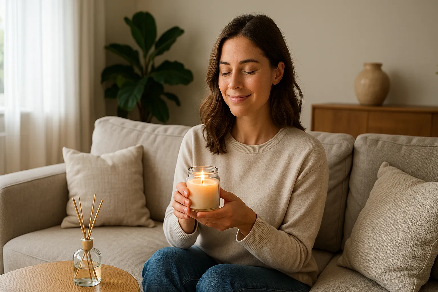 5 truques infalíveis para manter a sala de estar com perfume de hotel