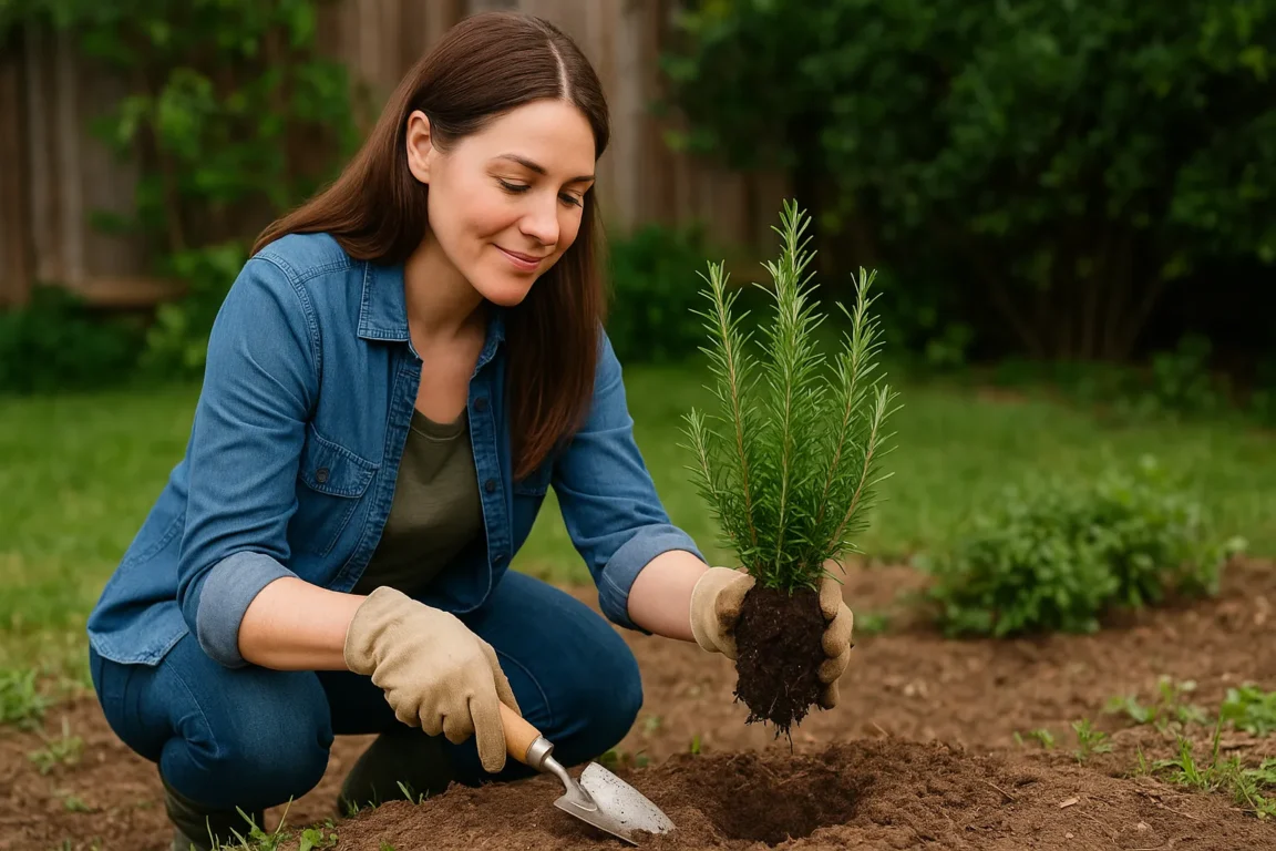 Alecrim-do-campo prospera melhor quando plantado direto no solo — veja o segredo