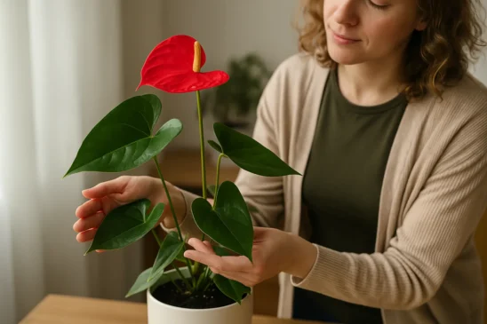 Antúrio como cuidar para flores durarem mais tempo