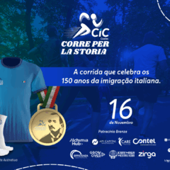 Corrida da CIC em Caxias do Sul celebra os 150 anos da Imigração Italiana no RS