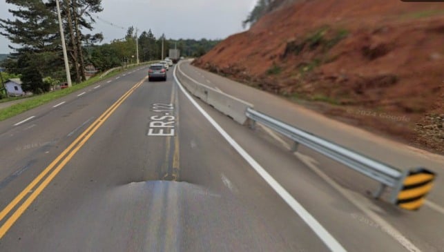Moradores de bairros articulam manifestação pacífica por mais segurança na Linha 40, em Caxias do Sul . Foto: Reprodução Google Maps.