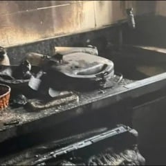 José Rudel D’Ávila Pinto morreu após incêndio em Passo Fundo. Foto: Corpo de Bombeiros / Reprodução Correio do Povo.