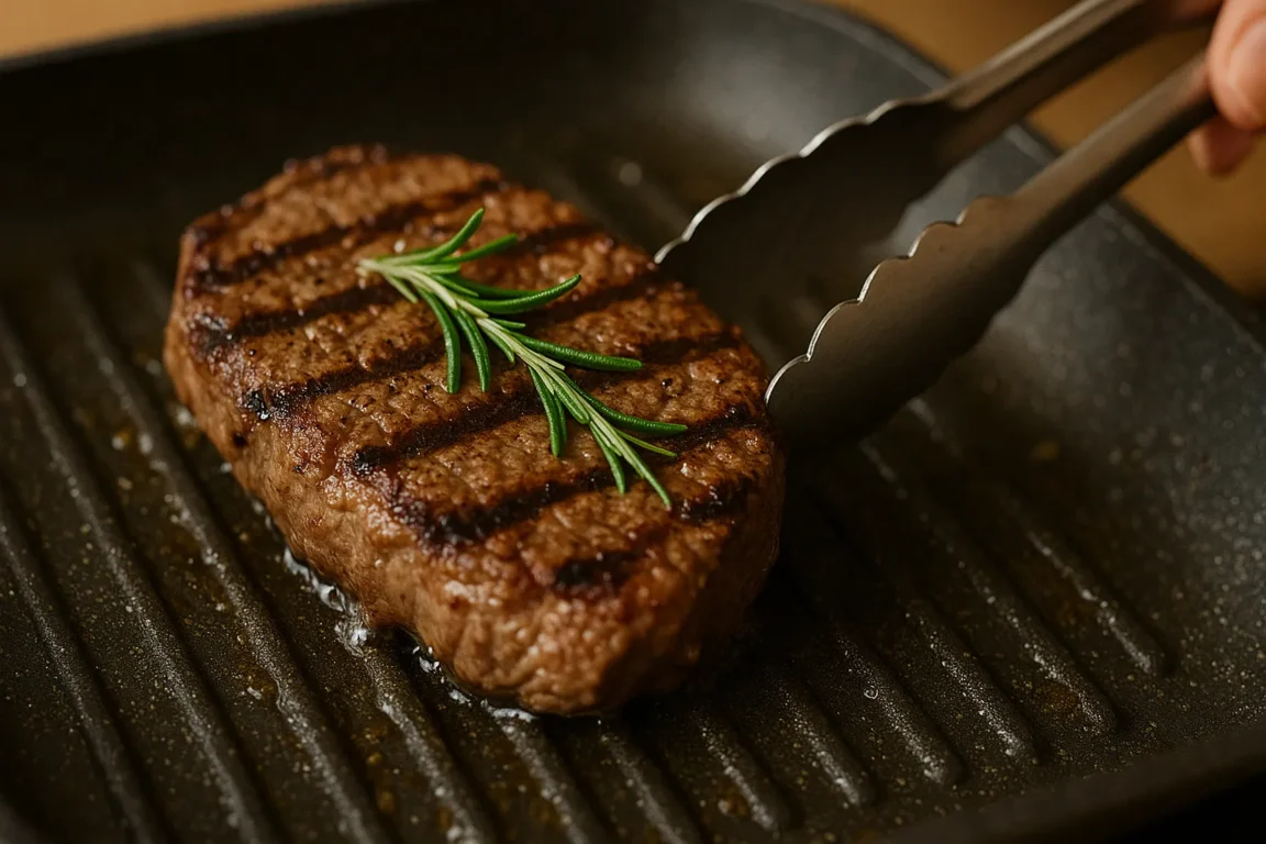 Carne magra grelhada com alecrim ajuda a reduzir inflamações no corpo