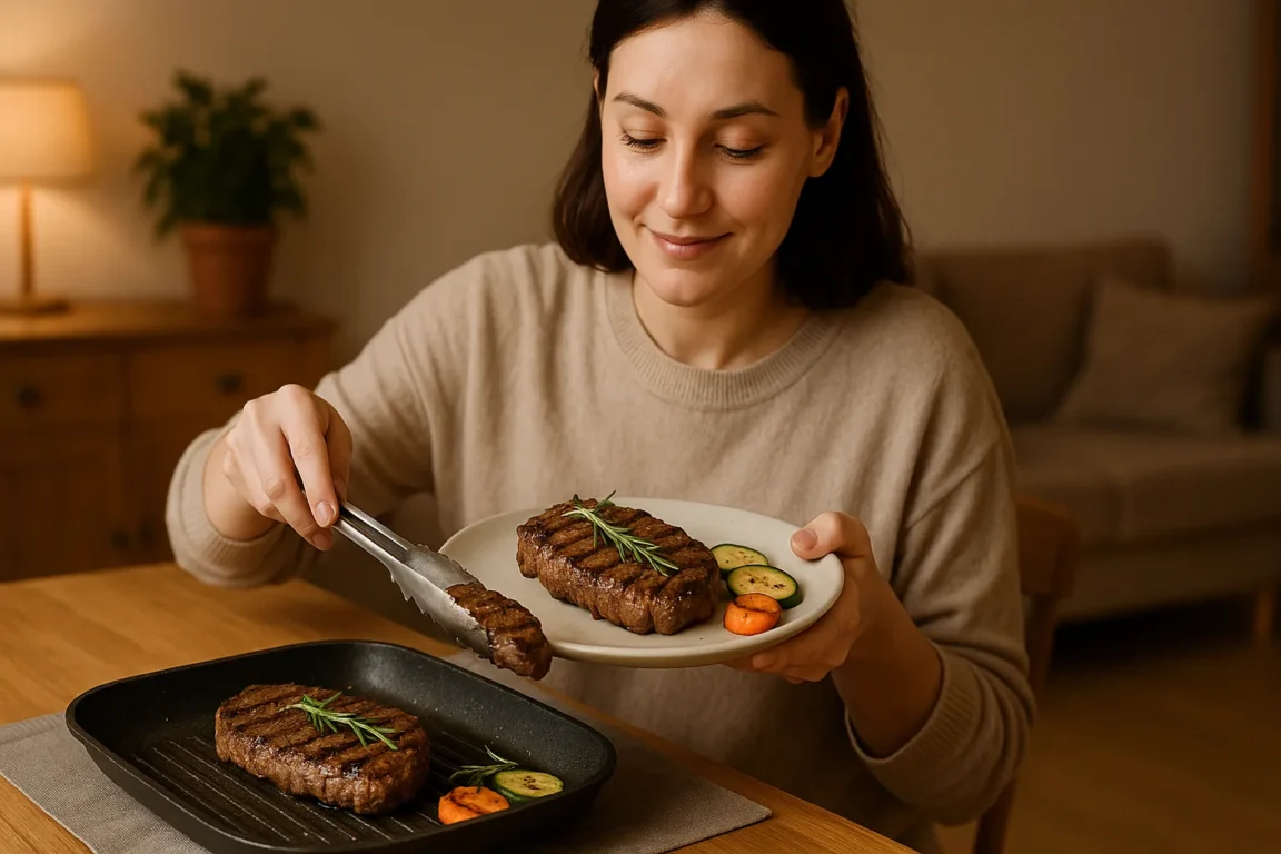 Carne magra grelhada com alecrim ajuda a reduzir inflamações no corpo