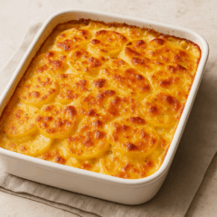 Cozinha Viva: Batata gratinada com queijo