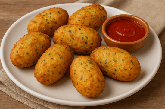 Cozinha Viva: Bolinho de bacalhau
