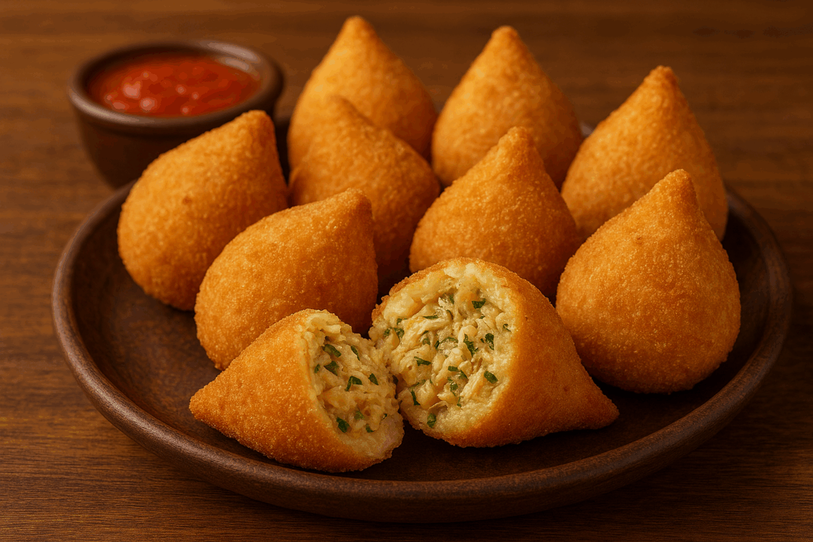 Cozinha Viva: Coxinha de frango