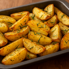 Cozinha Viva: Batata rústica com alecrim