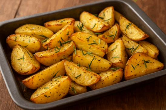 Cozinha Viva: Batata rústica com alecrim