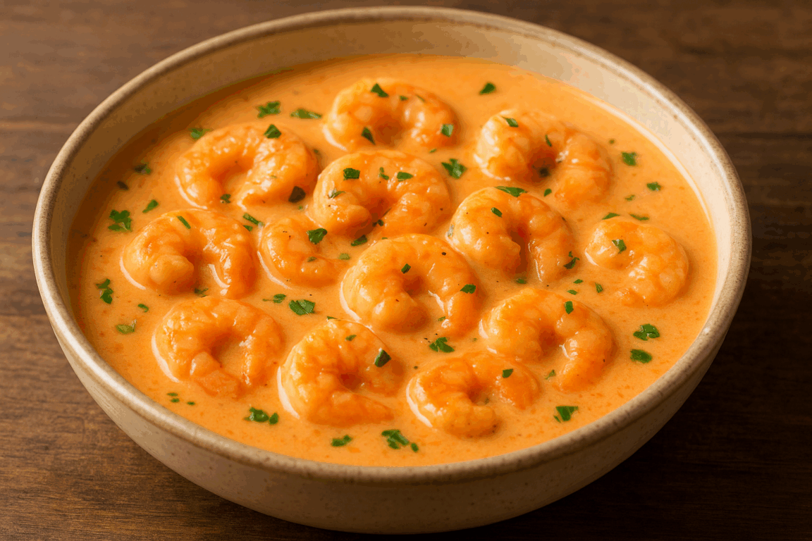 Cozinha Viva: Strogonoff de camarão