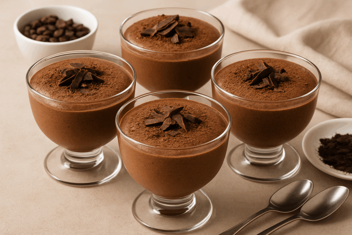 Cozinha Viva: Mousse de Chocolate com café
