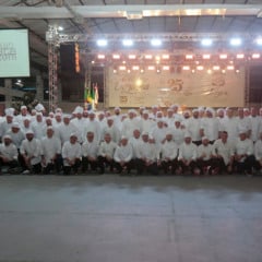 17 cozinhas que integraram cerca de 120 chefes e auxiliares na proposta de homenagear a Itália em seus menu. (Fotos Fabiano Mazzotti e Felipe Viccari/RSCOM)