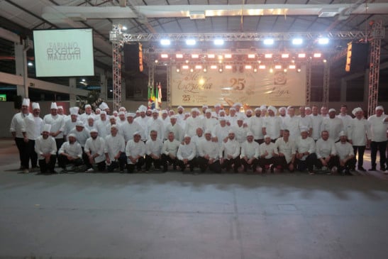 17 cozinhas que integraram cerca de 120 chefes e auxiliares na proposta de homenagear a Itália em seus menu. (Fotos Fabiano Mazzotti e Felipe Viccari/RSCOM)