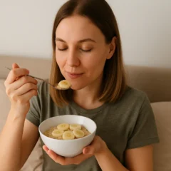 Comer banana com aveia pode ajudar a dormir melhor e melhorar o humor