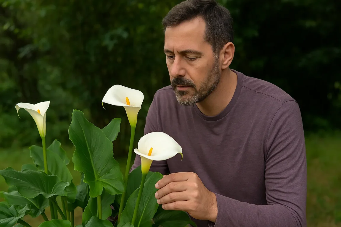 Copo-de-leite floresce melhor com luz filtrada e rega sem excessos