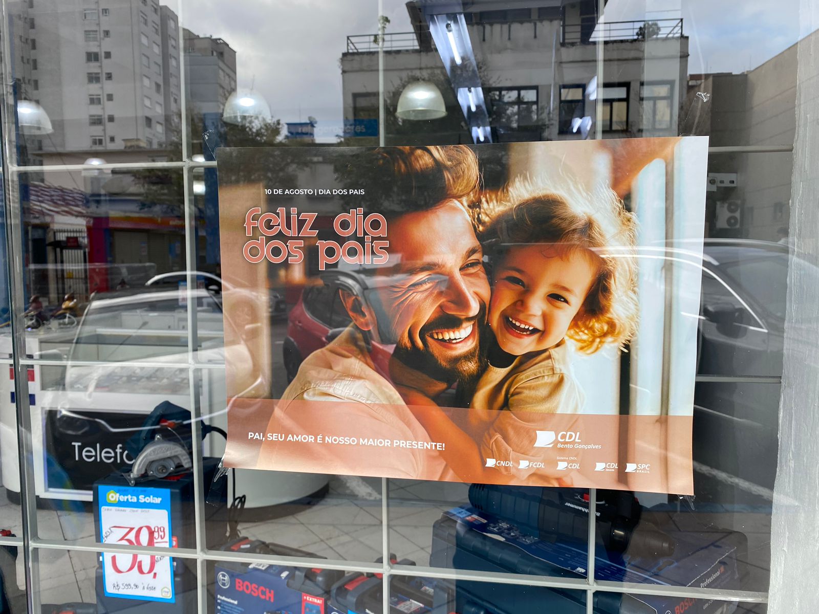 Dia dos Pais impulsiona otimismo do comércio em Bento Gonçalves