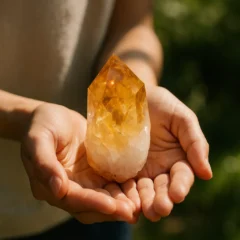 Cristal citrino energia de prosperidade e vitalidade ao seu alcance