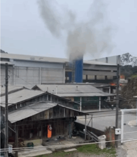 Moradores de Garibaldi sofrem com poluição por resíduos de cimento de empresa local