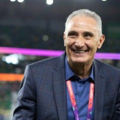 O treinador gravou uma mensagem de apoio ao time na reta decisiva da Divisão de Acesso. (Foto: Reprodução)