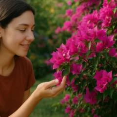Flor-de-são-miguel explosão de cores no jardim de primavera