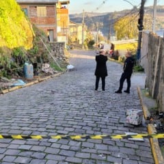 Polícia Civil investiga o 17° homicídio registrado em Bento neste ano (Imagens: Patrick Alessi/Grupo RSCOM)