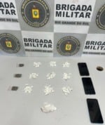 BM prende casal com drogas e carros usados no tráfico em Caxias do Sul