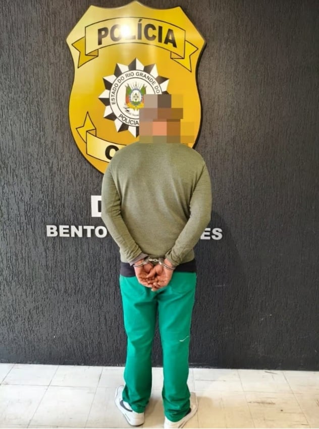 Pai é preso por estuprar filha há seis anos em Bento Gonçalves
