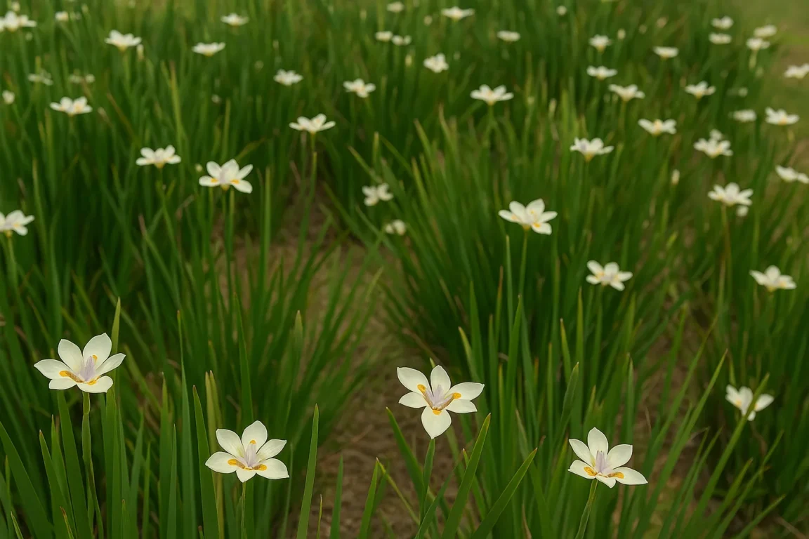 Moreia floresce melhor quando plantada em sol pleno e com solo úmido