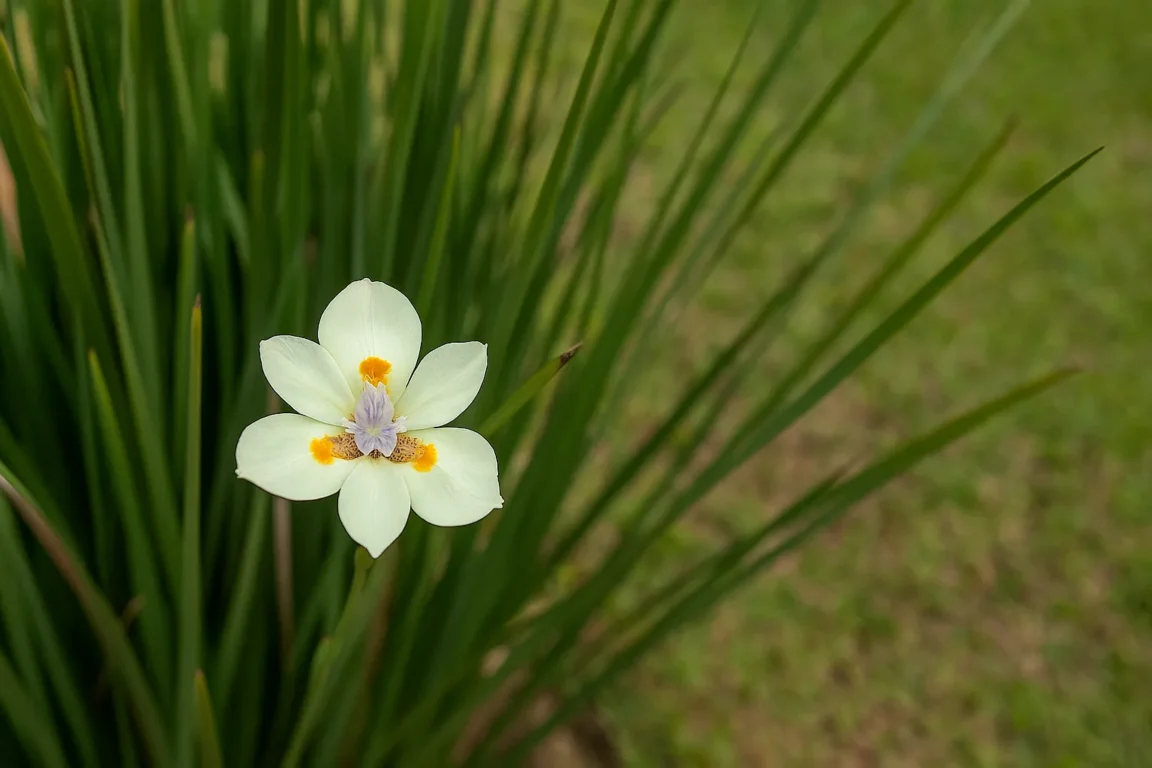 Moreia floresce melhor quando plantada em sol pleno e com solo úmido
