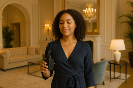 O segredo dos hotéis de luxo para manter a sala sempre perfumada e elegante