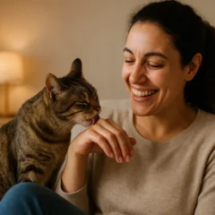 Seu gato te lambe Descubra o que esse gesto realmente significa