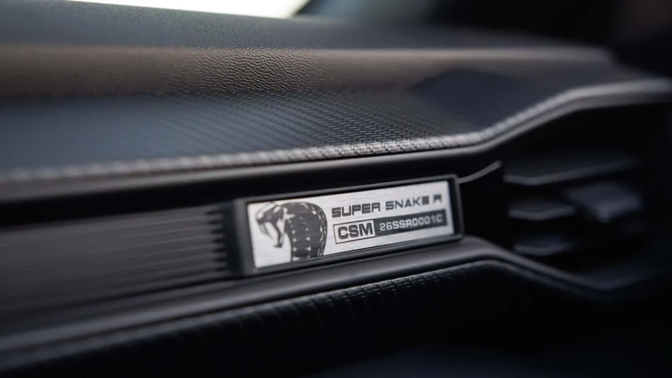 Shelby Super Snake-R 2026 - Foto: divulgação Shelby