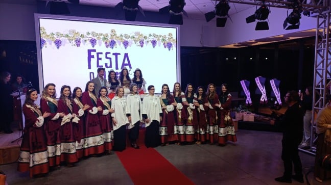 A cerimônia celebrou os 150 anos da imigração italiana e reforçou a valorização da cultura local. (Fotos: Maicon Rech)