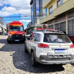 Acidente deixa motociclista de 18 anos ferida em Bento Gonçalves