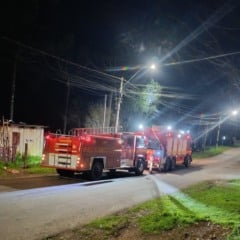 incêndio vacaria bombeiros